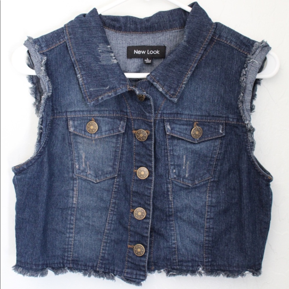 Cropped Jean Jacket
